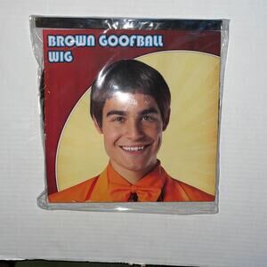 GOOF BALL DUMB LLOYD PROM BROWN WIG HALLOWEEN COSTUME DRESS GC2906